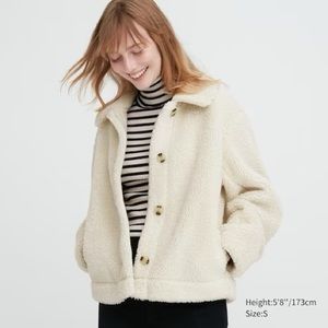 Uniqlo Women’s Pile Lined Fleece Jacket